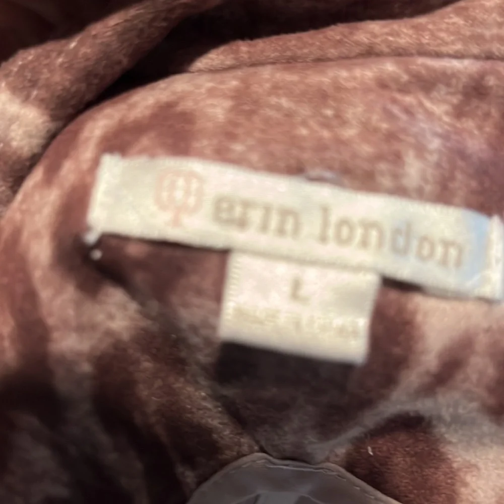 Erin London Animal Print Lightweight Jacket - Picture 3 of 4